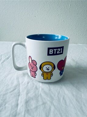 BT21 White Ceramic Mug BT21 BTS character